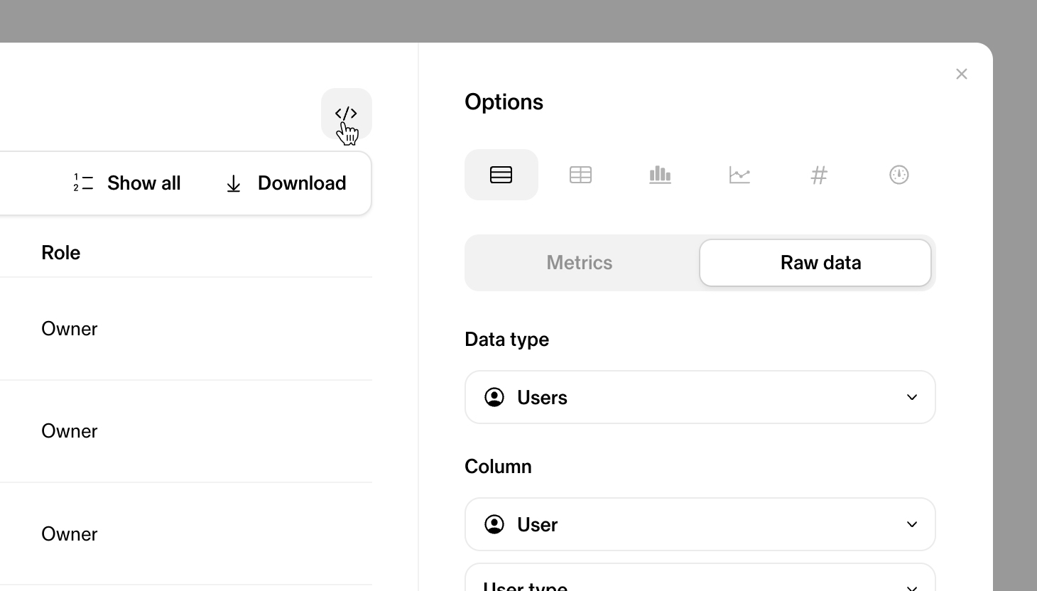 Copy query Insights